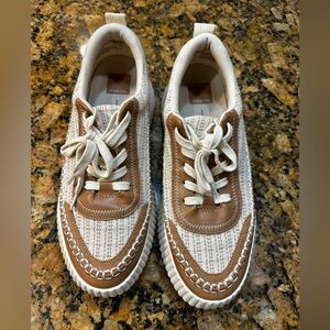 Dolce Vita Cream and Tan Women's Shoes